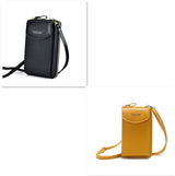 Luxury PU Leather Women's Handbag, Crossbody Bag & Wallet