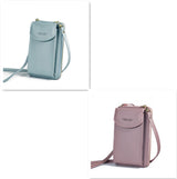 Luxury PU Leather Women's Handbag, Crossbody Bag & Wallet