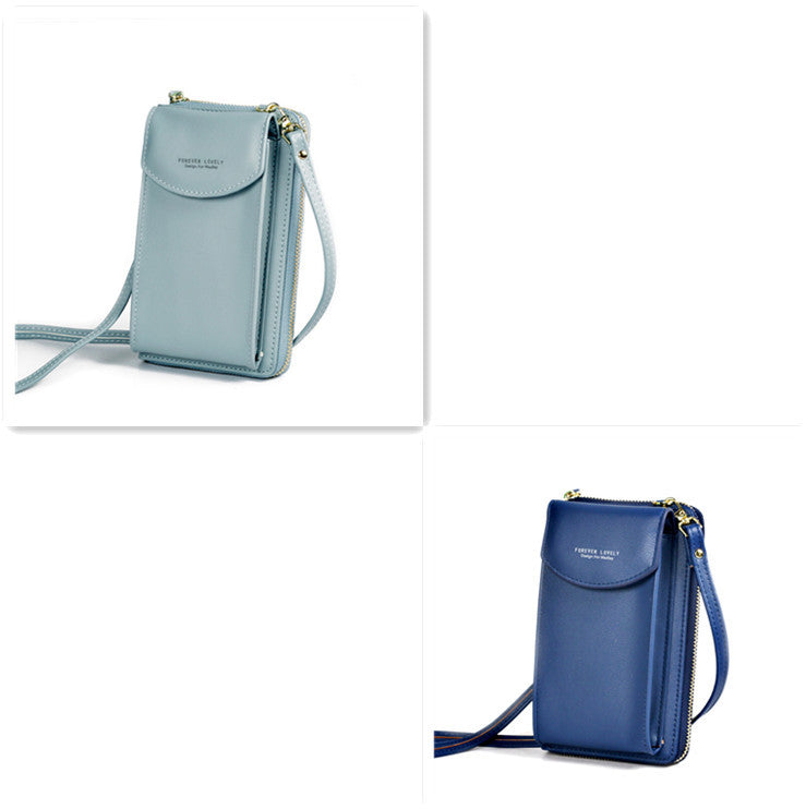 Luxury PU Leather Women's Handbag, Crossbody Bag & Wallet
