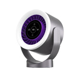 USB Charging Fan Lamp with Night Light - Bedroom & Kitchen