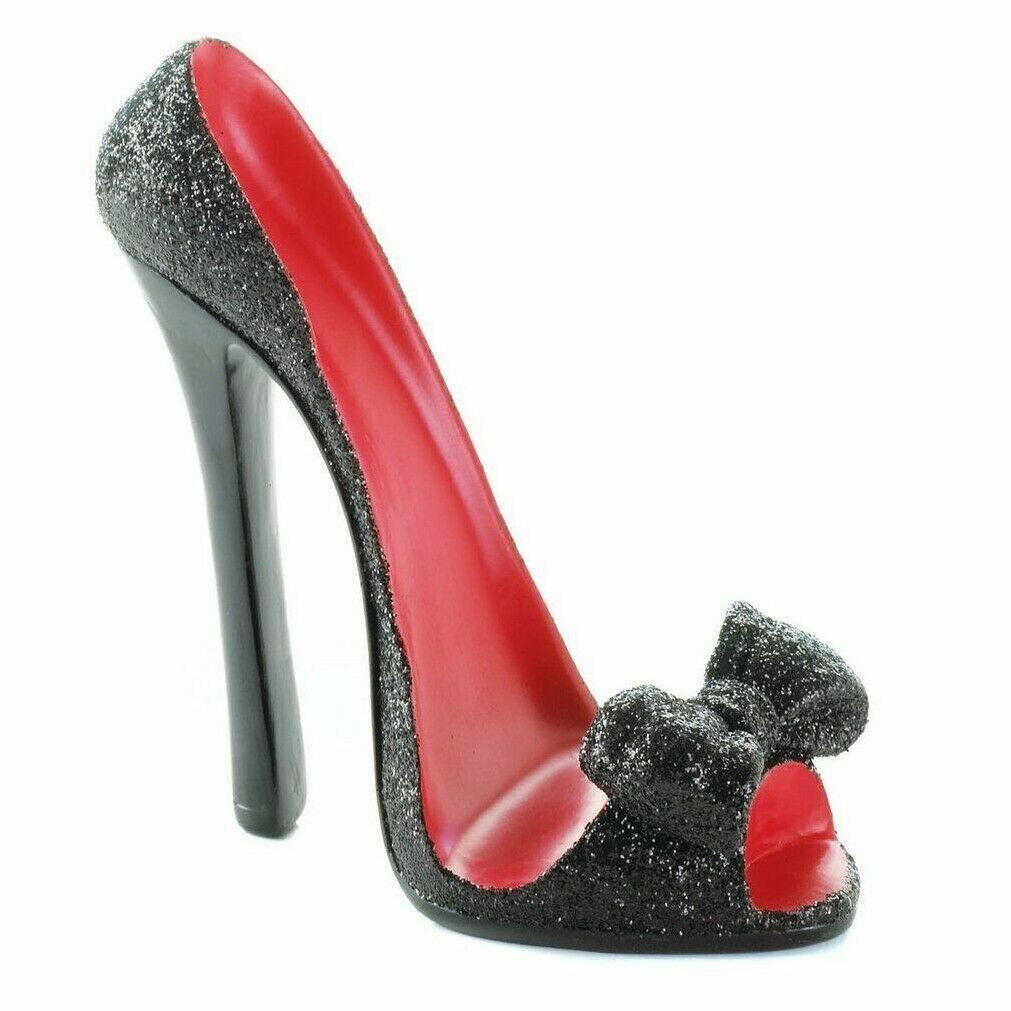 Peep-Toe High Heel Shoe Phone Holder - Minihomy