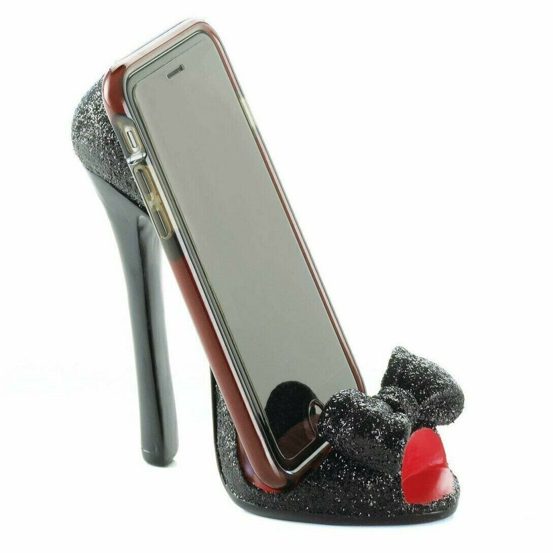 Peep-Toe High Heel Shoe Phone Holder - Minihomy