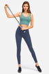 Deep V-Neck Crop Sports Bra - Minihomy