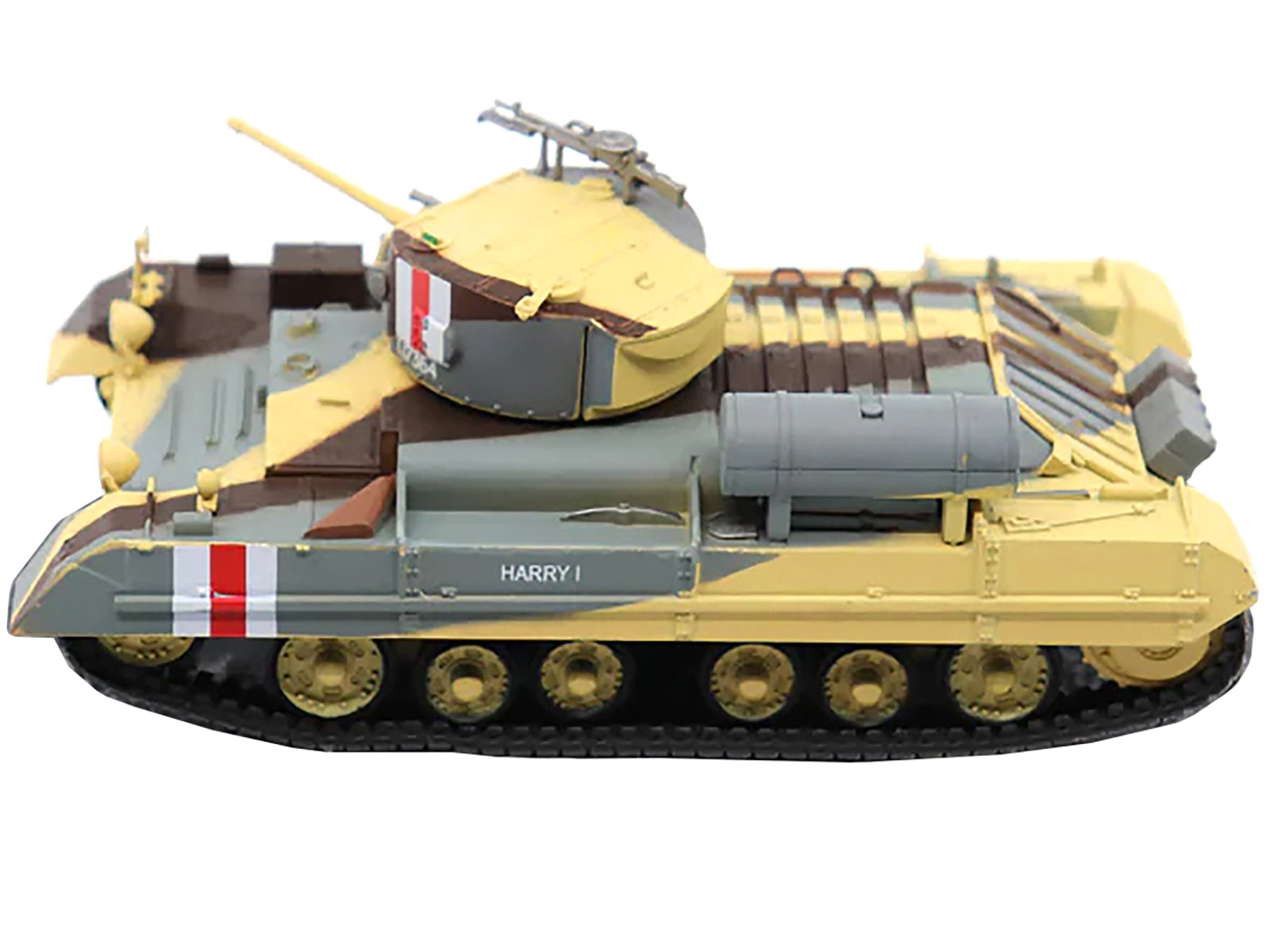 "Valentine MK.II" Infantry Tank MK.III "Harry I" "UK 8th Royal Tank Regiment Libya November 1941" 1/43 Diecast Model by AFVs of WWII - Minihomy