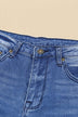 Distressed Flare Leg Jeans with Pockets - Minihomy