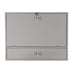 Gray Wall Mount Folding Desk - Minihomy