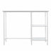 Metal and Glass Student Desk - Minihomy