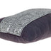 Glam Gray with Silver Sequins Lumbar Throw Pillow - Minihomy