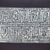 Glam Gray with Silver Sequins Lumbar Throw Pillow - Minihomy