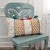 Multicolored Ornate Panel Lumbar Pillow - Minihomy
