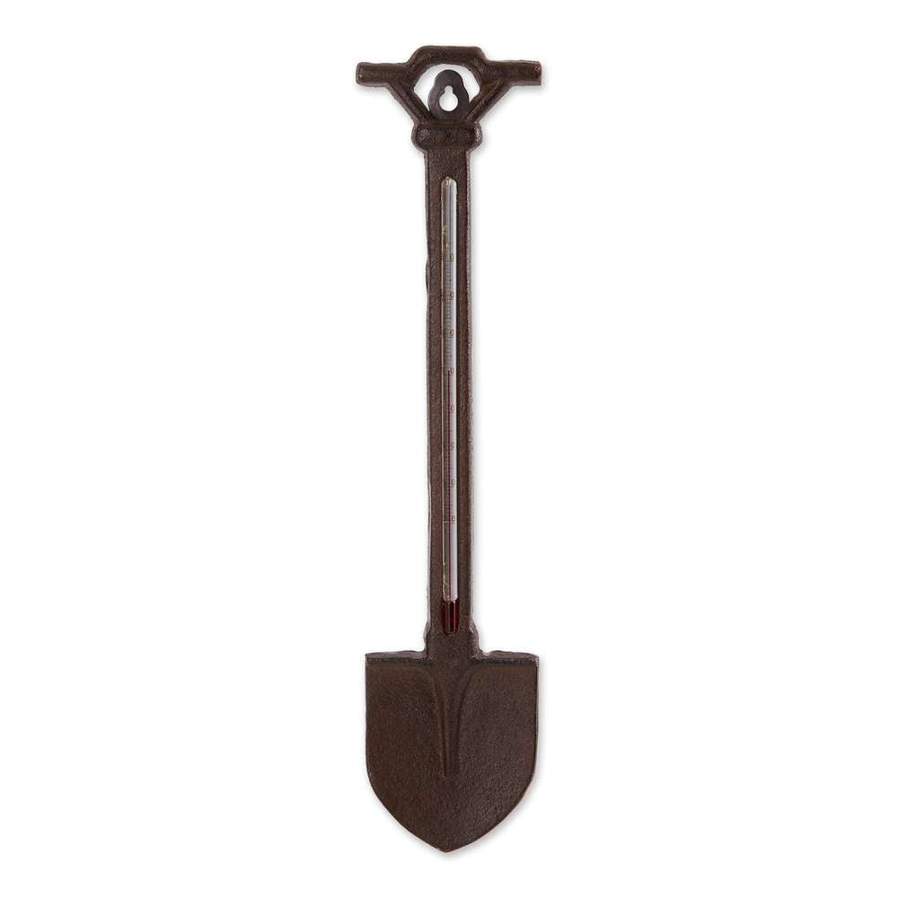 Garden Shovel Cast Iron Thermometer - Minihomy
