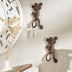 Cast Iron Lizard Wall Hooks - Set of 2 - Minihomy