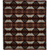 Brown Woven Acrylic Reversable Queen Blanket - Minihomy