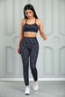 Leopard Cutout Sports Bra and Leggings Set - Minihomy