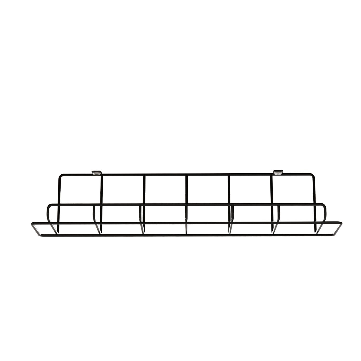 48" Adjustable Brown And Black And Black Standing Desk - Minihomy