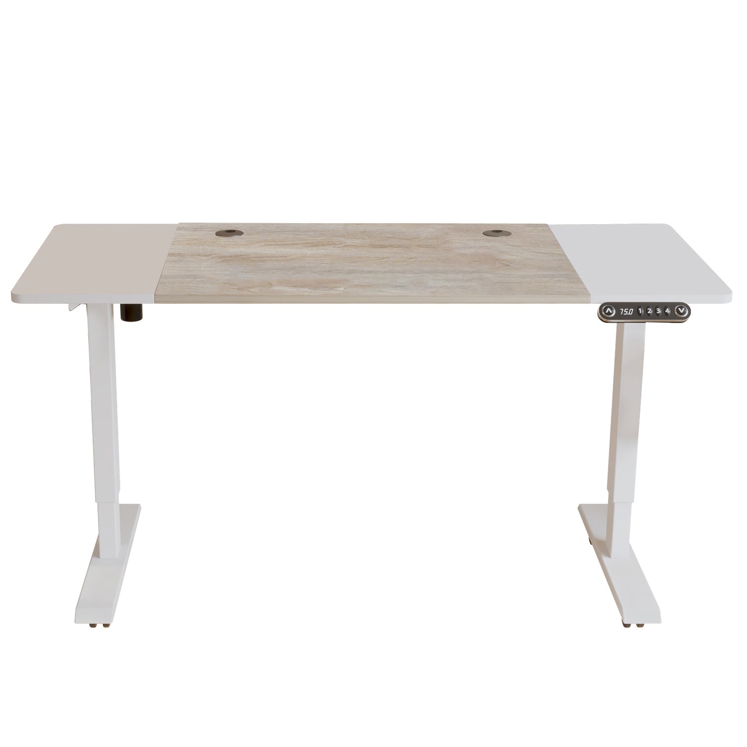 55" Adjustable White Standing Desk - Minihomy