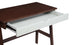 36" Brown and White Writing Desk - Minihomy