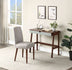 36" Brown and White Writing Desk - Minihomy