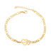 Gold Color Charms Bracelet Femme Stainless Steel Women Jewelry Lucky Origami Elephant Bracelets Friendship Gifts - Minihomy