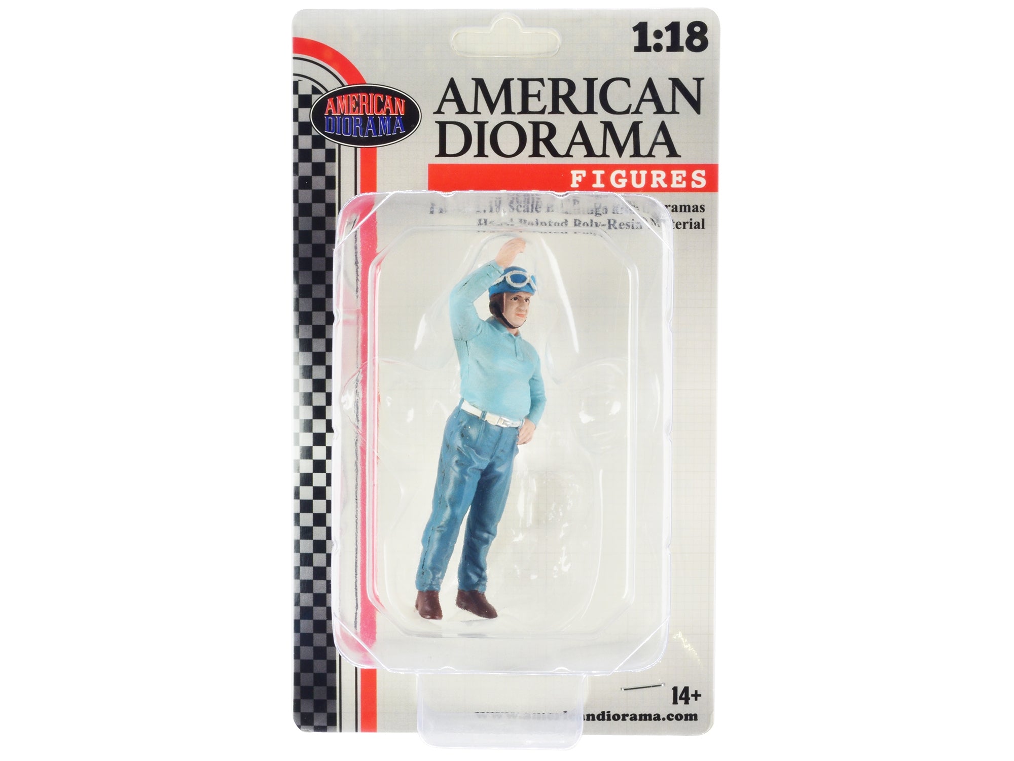 "Racing Legends" 50's Figure B for 1/18 Scale Models by American Diorama - Minihomy