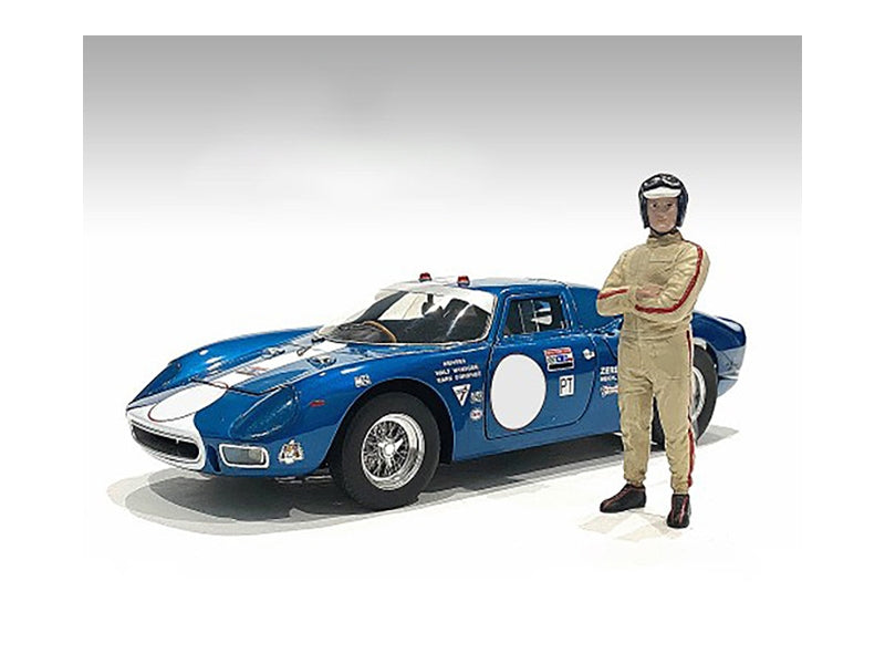 "Racing Legends" 60's Figures A and B Set of 2 for 1/18 Scale Models by American Diorama - Minihomy