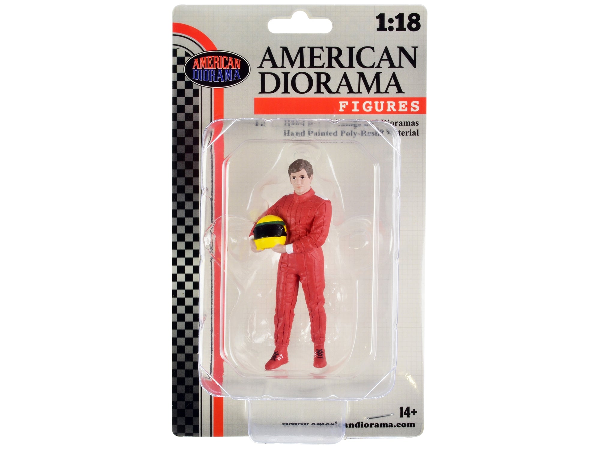"Racing Legends" 80's Figure A for 1/18 Scale Models by American Diorama - Minihomy