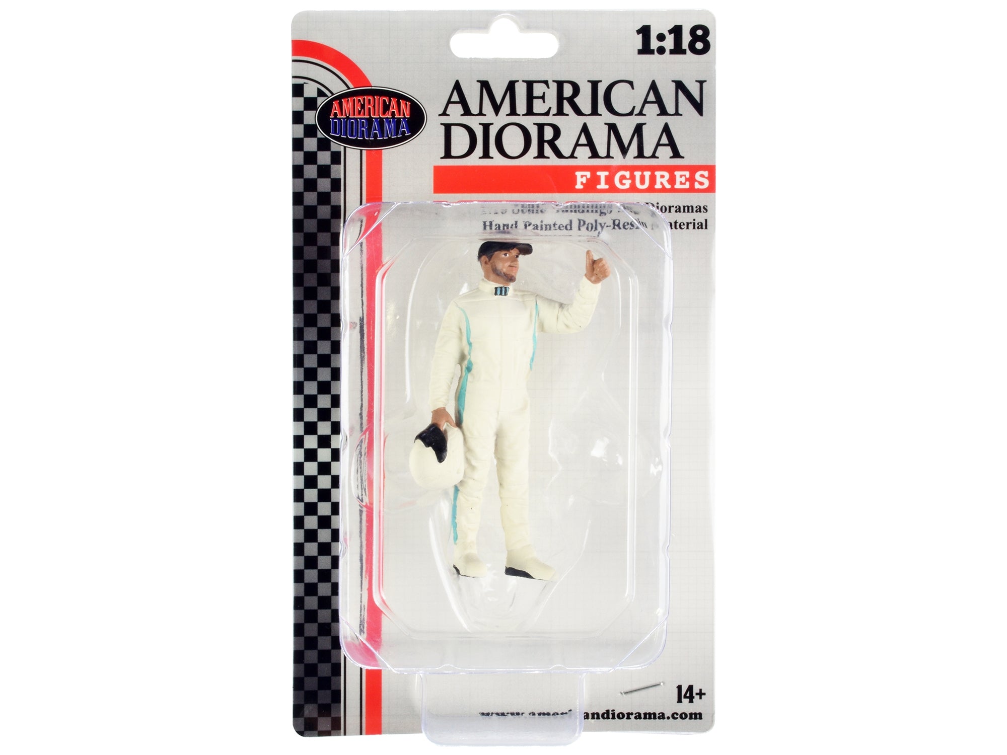 "Racing Legends" 2000's Figure A for 1/18 Scale Models by American Diorama - Minihomy