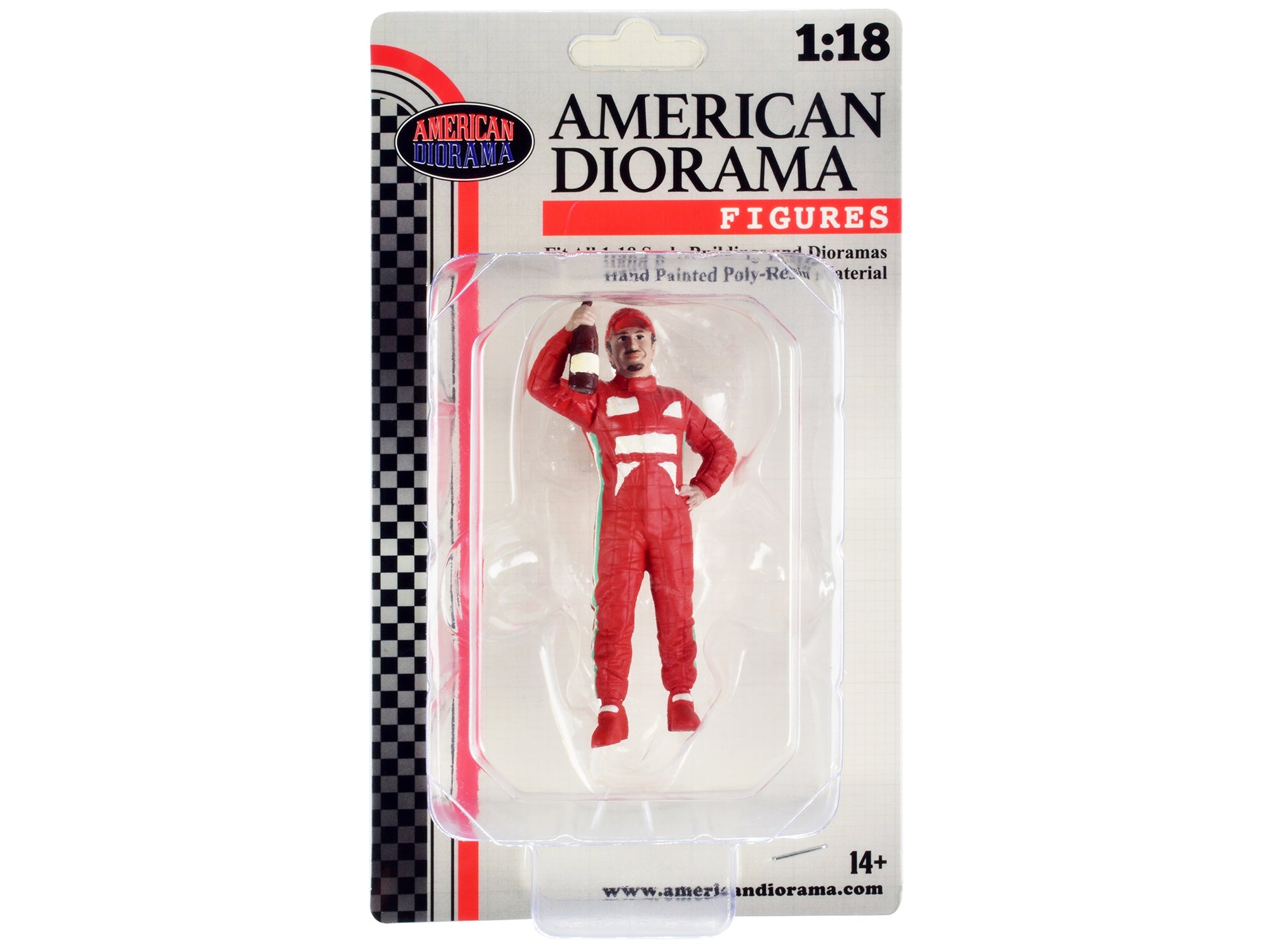 "Racing Legends" 2000's Figure B for 1/18 Scale Models by American Diorama - Minihomy
