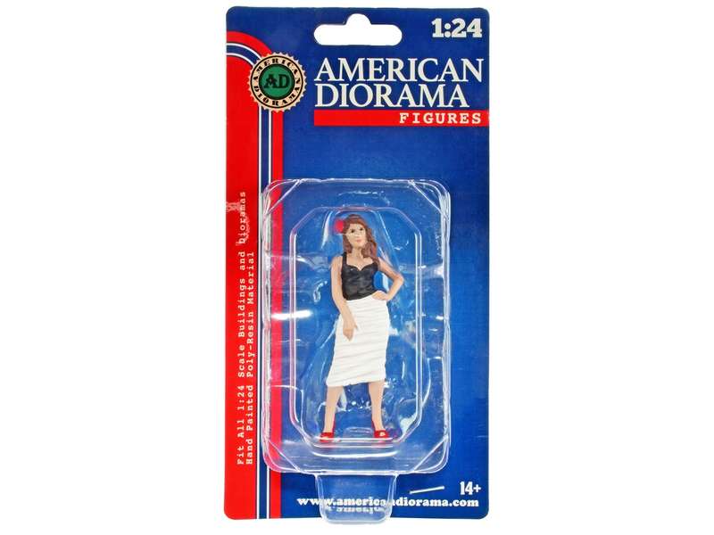 "Pin-Up Girls" Suzy Figure for 1/24 Scale Models by American Diorama - Minihomy