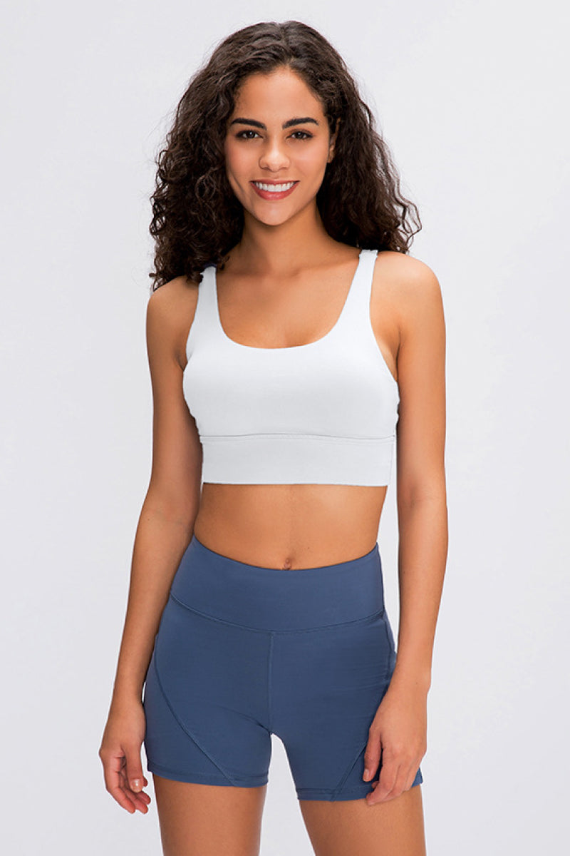 Double X Sports Bra - Basic Colors - Minihomy