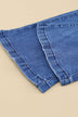 Distressed Flare Leg Jeans with Pockets - Minihomy