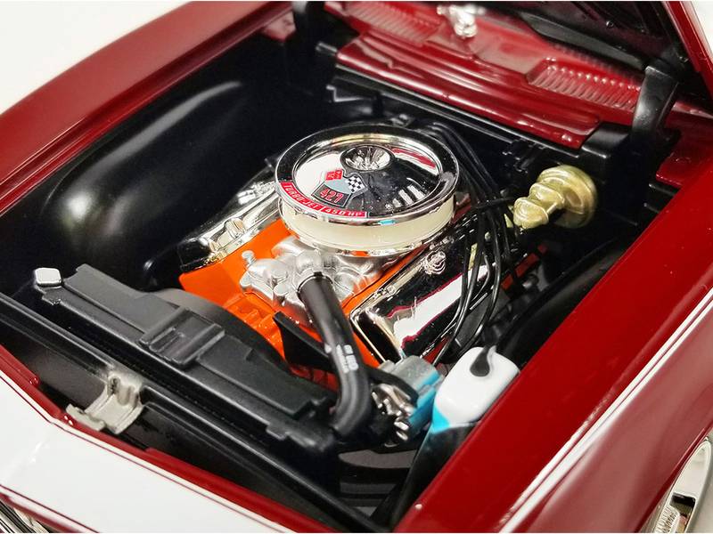 1967 Chevrolet Camaro SS Red "The First Yenko Super Camaro Produced" Limited Edition to 750 pieces Worldwide 1/18 Diecast Model Car by ACME - Minihomy