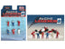 "Racing Legends 2" 6 piece Diecast Set (6 Driver Figures) Limited Edition to 4800 pieces Worldwide for 1/64 Scale Models by American Diorama - Minihomy