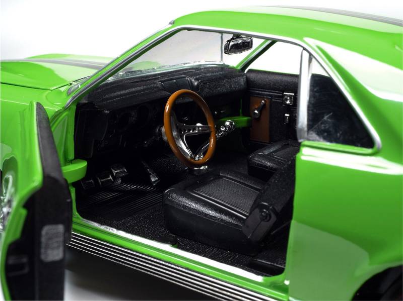 1969 AMC AMX Big Bad Lime Green with Black Stripes "Muscle Car & Corvette Nationals" - Minihomy