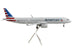 Airbus A321neo Commercial Aircraft "American Airlines" Silver with Striped Tail "Gemini 200" Series 1/200 Diecast Model Airplane by GeminiJets - Minihomy