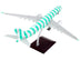 Airbus A330-900 Commercial Aircraft "Condor Airlines" White and Green Striped "Gemini 200" Series 1/200 Diecast Model Airplane by GeminiJets - Minihomy