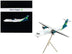 ATR 72-600 Commercial Aircraft "Aer Lingus" White with Teal Tail "Gemini 200" Series 1/200 Diecast Model Airplane by GeminiJets - Minihomy