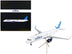 Airbus A321neo Commercial Aircraft "JetBlue Airways" White with Blue Tail "Gemini 200" Series 1/200 Diecast Model Airplane by GeminiJets - Minihomy