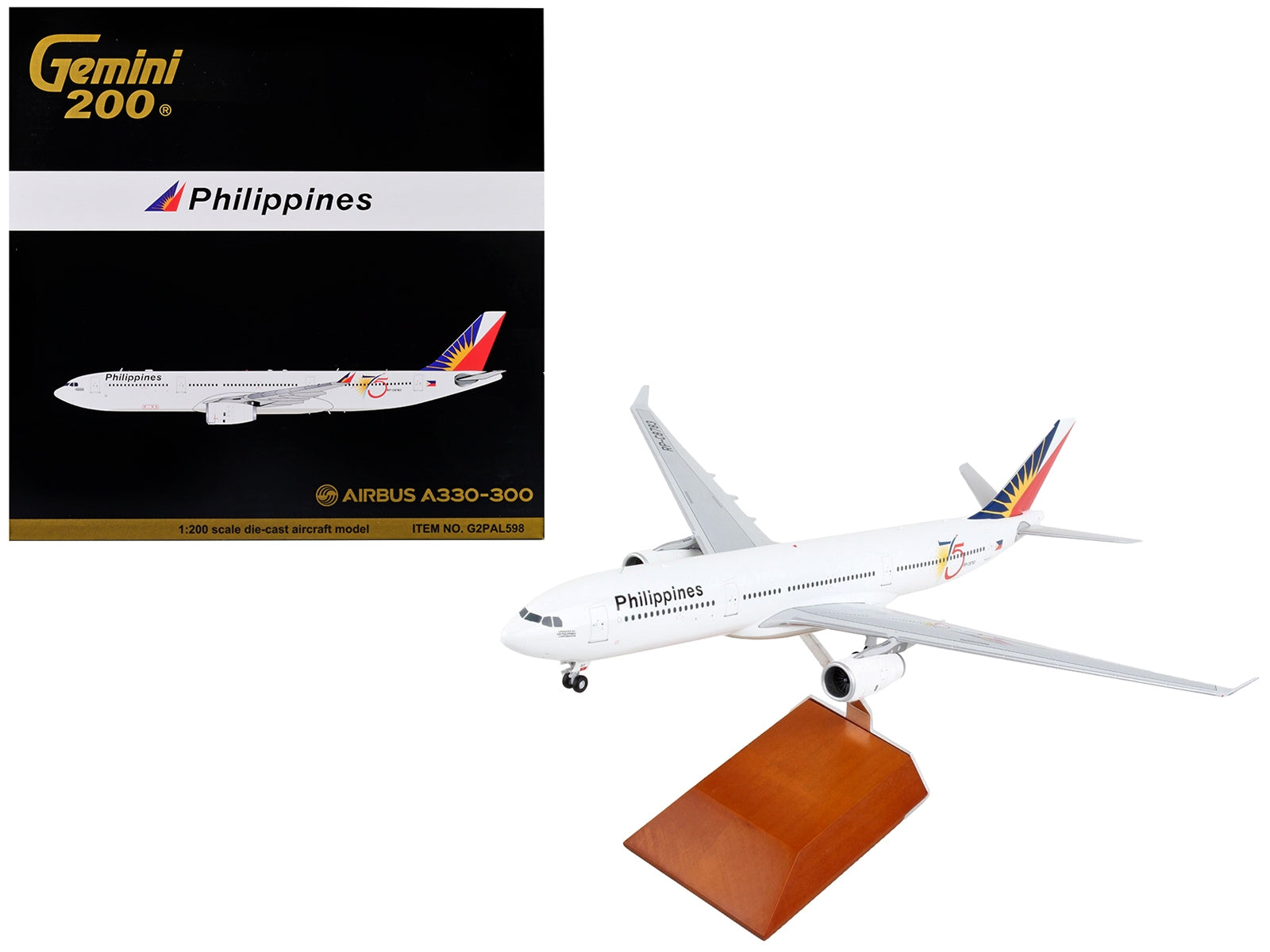 Airbus A330-300 Commercial Aircraft "Philippine Airlines - 75th Anniversary" - Minihomy