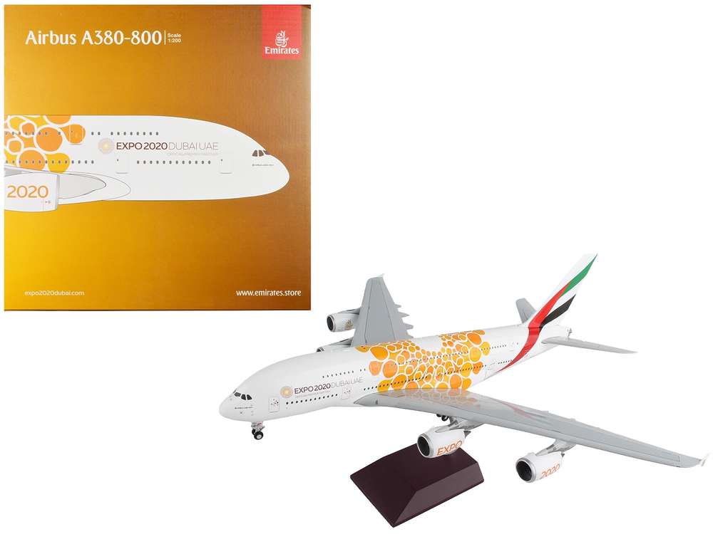 Airbus A380-800 Commercial Aircraft "Emirates Airlines - Dubai Expo 2020" - Minihomy