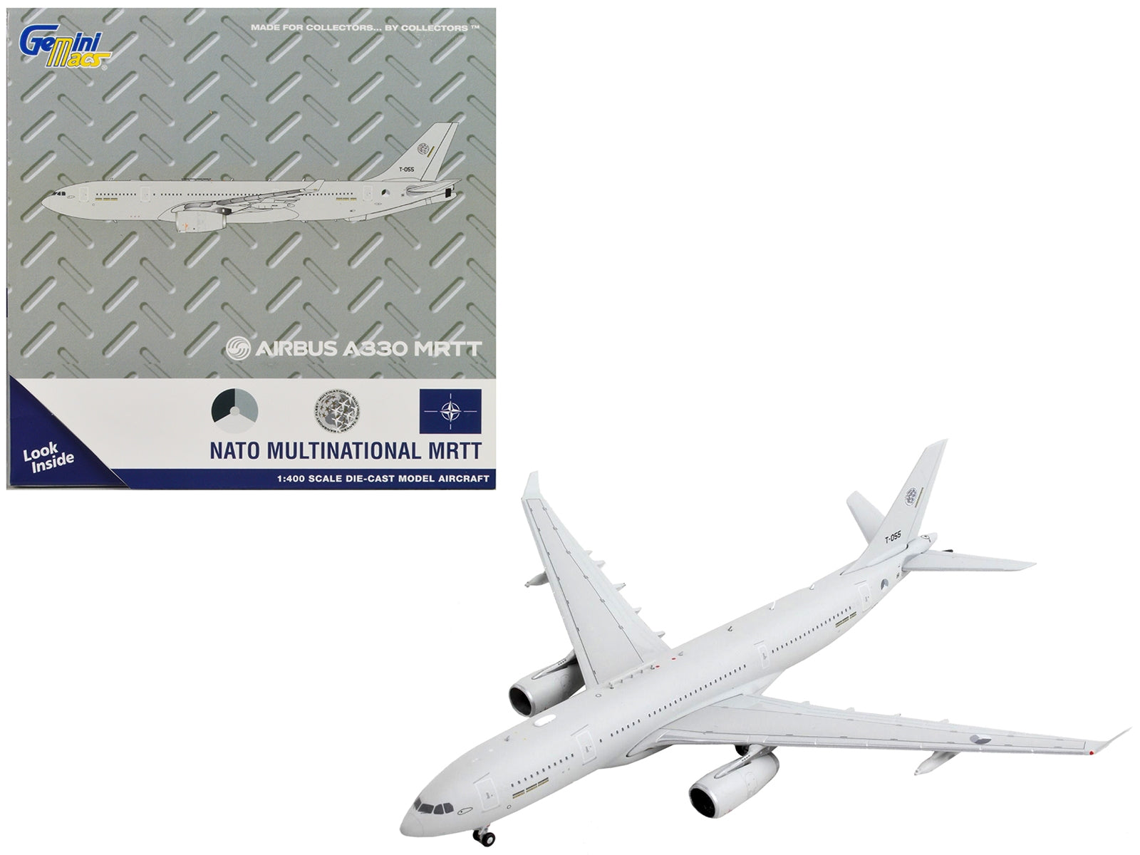 Airbus A330 MRTT Tanker Aircraft "NATO - Royal Netherlands Air Force" "Gemini Macs" Series 1/400 Diecast Model Airplane by GeminiJets - Minihomy