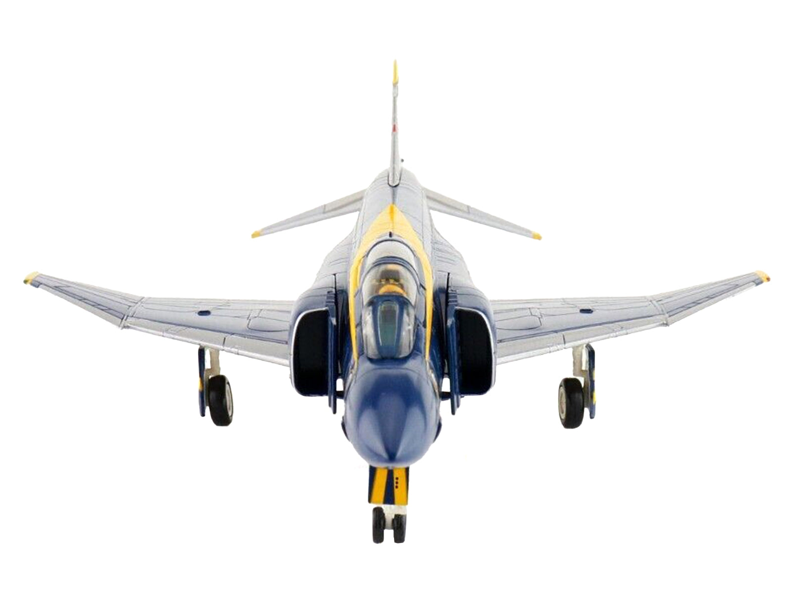McDonnell Douglas F-4J Phantom II Fighter Aircraft "Blue Angels" with Number Decals United States Navy (1969) - Minihomy