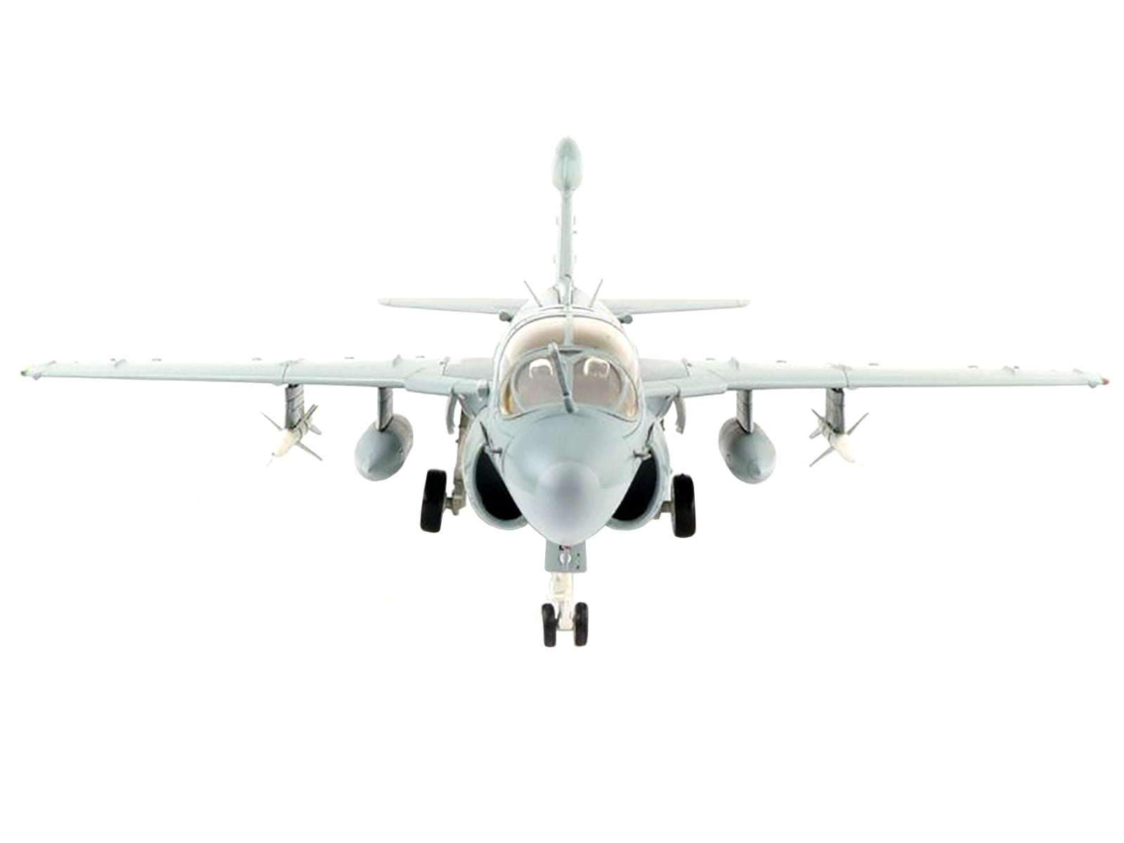Grumman EA-6B Prowler Attack Aircraft "VAQ-141 "Shadowhawks" Operation Desert Storm" (1991) "Air Power Series" 1/72 Diecast Model by Hobby Master - Minihomy