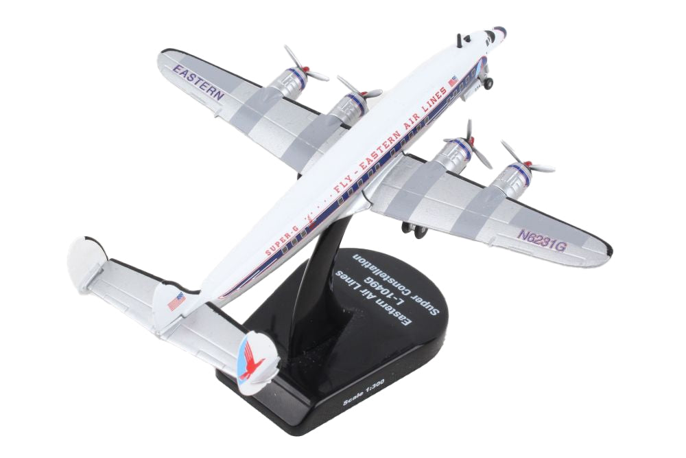 Lockheed L-1049 Super Constellation Commercial Aircraft "Eastern Airlines" 1/300 Diecast Model Airplane by Postage Stamp - Minihomy