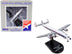 Lockheed L-1049 Super Constellation Commercial Aircraft "Eastern Airlines" 1/300 Diecast Model Airplane by Postage Stamp - Minihomy