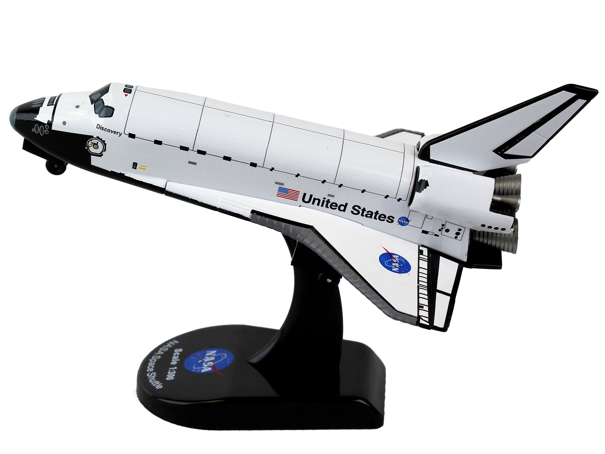 NASA Space Shuttle "Discovery" (OV-103) "United States" 1/300 Diecast Model by Postage Stamp - Minihomy