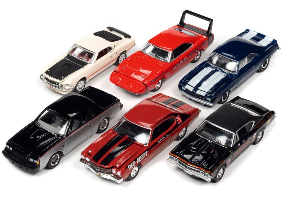 "Racing Champions Mint 2022" Set of 6 Cars Release 1 1/64 Diecast Model Cars by Racing Champions - Minihomy