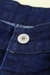 Belted Bell Bottom Jeans - Minihomy