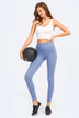 Deep V-Neck Crop Sports Bra - Minihomy