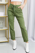 Judy Blue Full Size Drawstring Waist Pocket Jeans - Minihomy